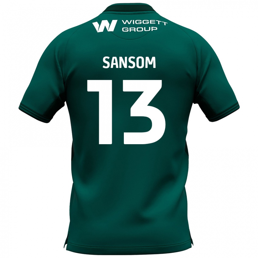 Kinderen Chloe Sansom #13 Groen Uitshirt Uittenue 2024/25 T-Shirt