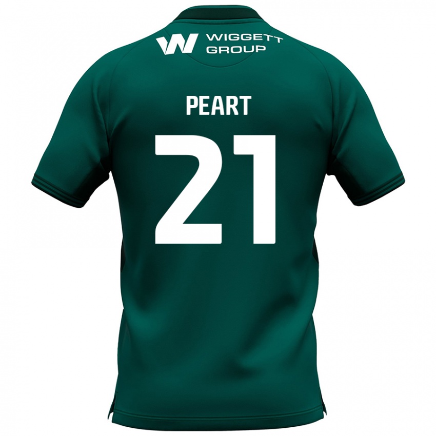 Kinderen Kalani Peart #21 Groen Uitshirt Uittenue 2024/25 T-Shirt