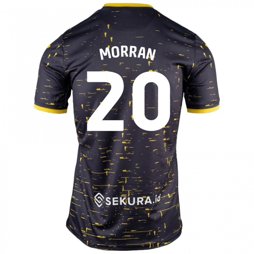 Kinderen Eloise Morran #20 Zwart Geel Uitshirt Uittenue 2024/25 T-Shirt