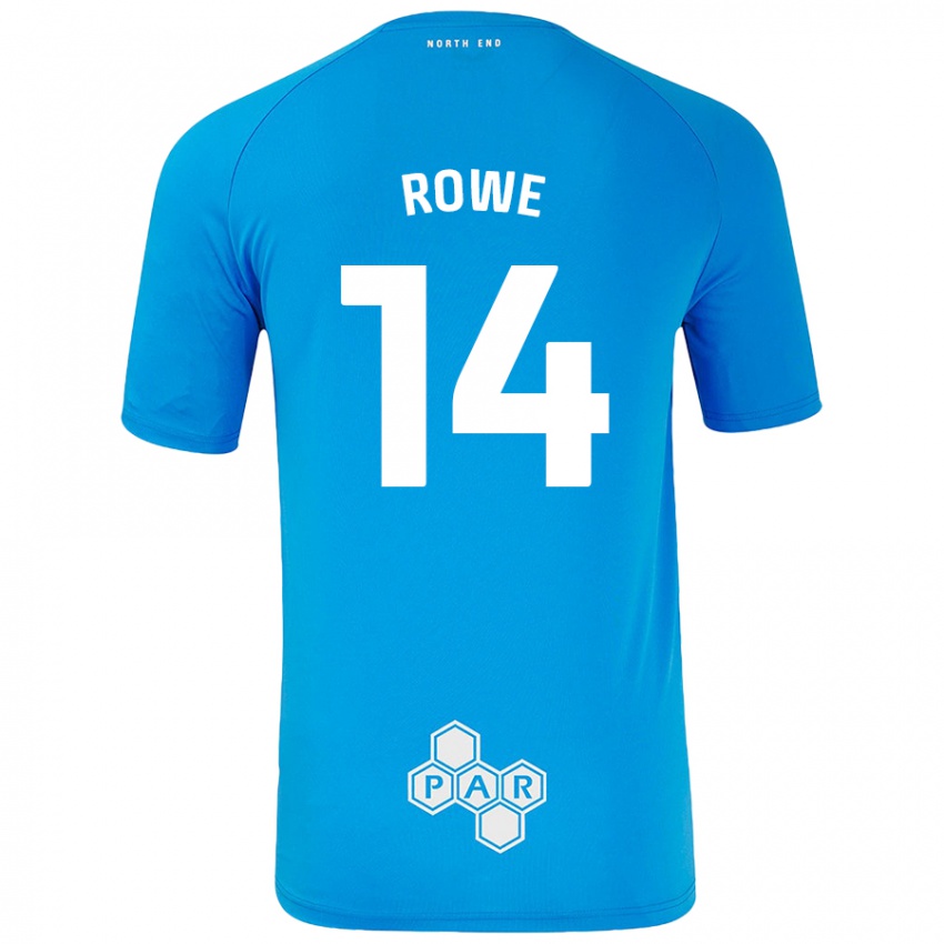 Kinderen Sasha Rowe #14 Hemelsblauw Uitshirt Uittenue 2024/25 T-Shirt