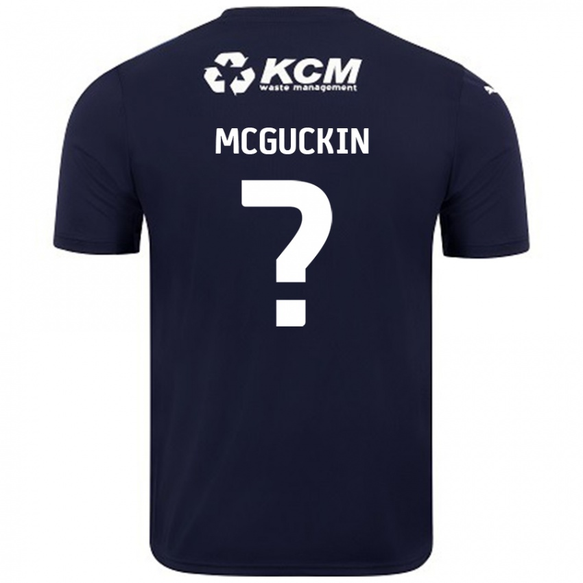 Kinderen Ciaran Mcguckin #0 Marineblauw Uitshirt Uittenue 2024/25 T-Shirt