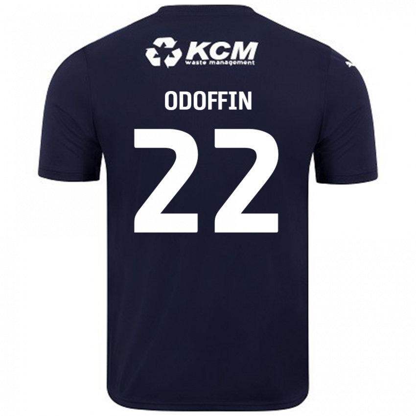 Kinderen Hakeem Odoffin #22 Marineblauw Uitshirt Uittenue 2024/25 T-Shirt