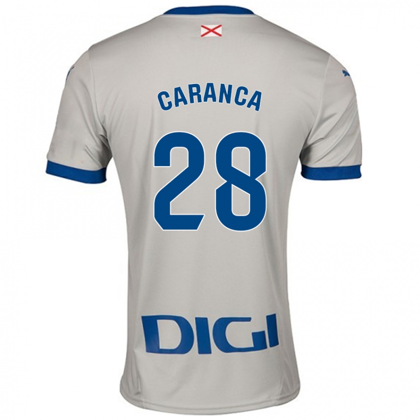 Kinderen Sara Caranca #28 Lichtgrijs Uitshirt Uittenue 2024/25 T-Shirt