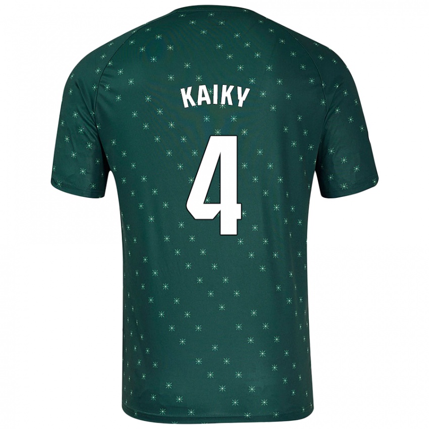 Kinderen Kaiky #4 Donkergroen Uitshirt Uittenue 2024/25 T-Shirt