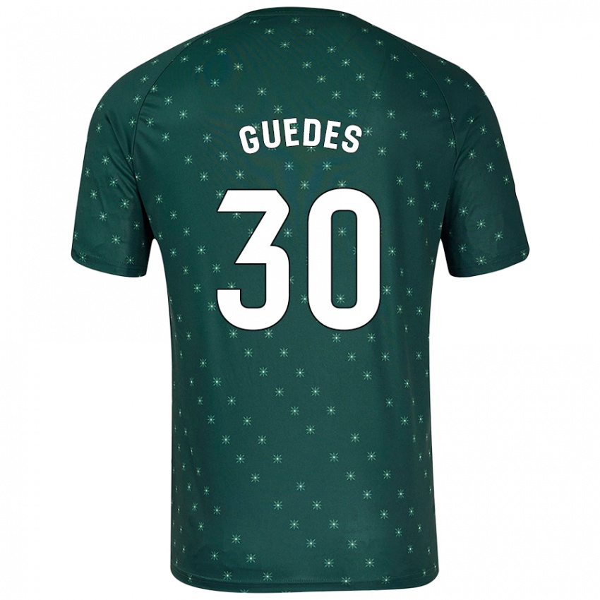 Kinderen Gui Guedes #30 Donkergroen Uitshirt Uittenue 2024/25 T-Shirt