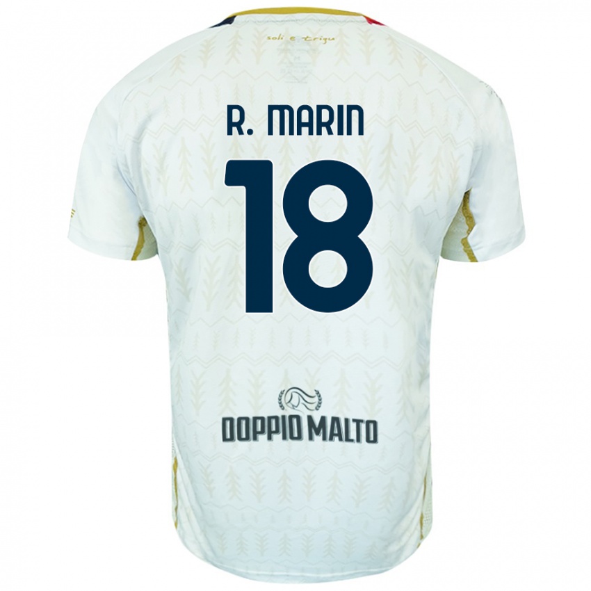 Kinderen Răzvan Marin #18 Wit Uitshirt Uittenue 2024/25 T-Shirt