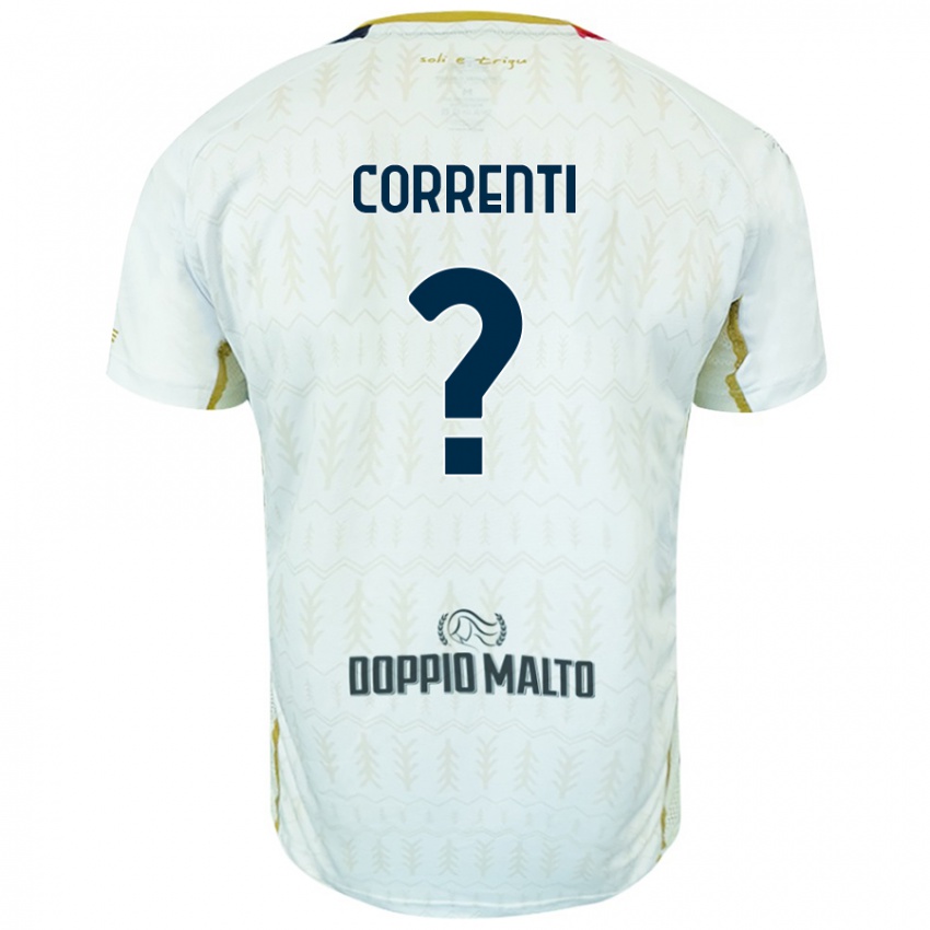 Kinderen Gabriele Correnti #0 Wit Uitshirt Uittenue 2024/25 T-Shirt