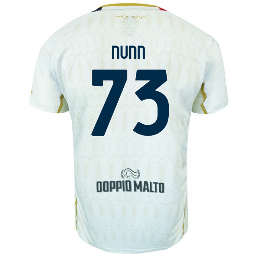 Kinderen Jack Nunn #73 Wit Uitshirt Uittenue 2024/25 T-Shirt