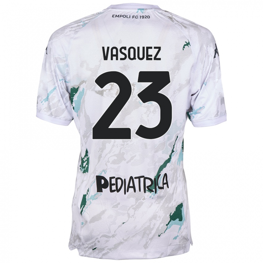 Kinderen Devis Vásquez #23 Grijs Uitshirt Uittenue 2024/25 T-Shirt