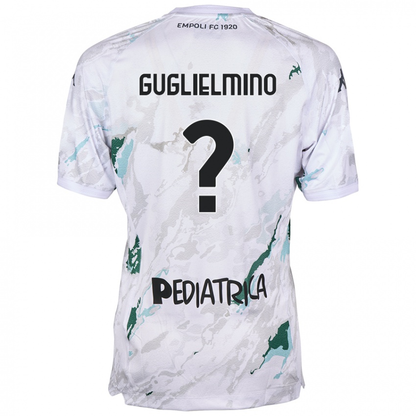 Kinderen Federico Guglielmino #0 Grijs Uitshirt Uittenue 2024/25 T-Shirt