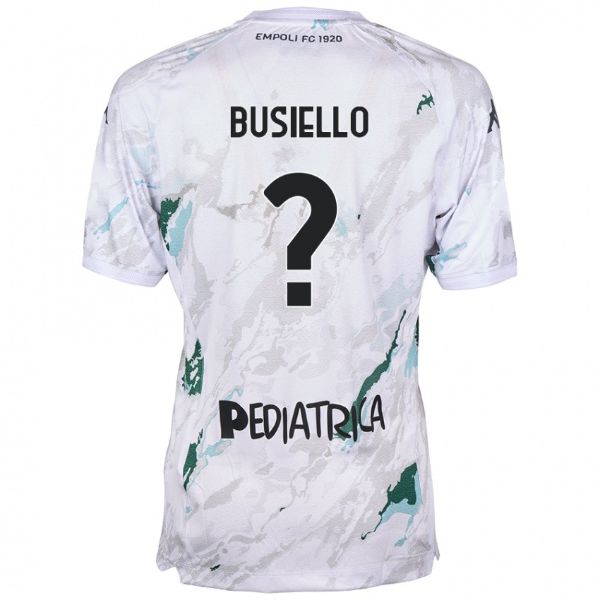 Kinderen Danilo Busiello #0 Grijs Uitshirt Uittenue 2024/25 T-Shirt