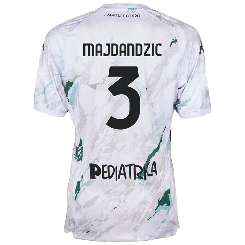 Kinderen Patrik Majdandzic #3 Grijs Uitshirt Uittenue 2024/25 T-Shirt