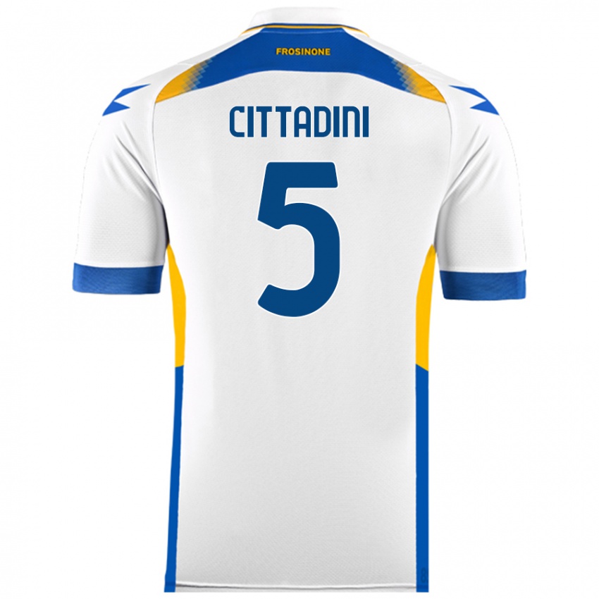 Kinderen Giorgio Cittadini #5 Wit Uitshirt Uittenue 2024/25 T-Shirt