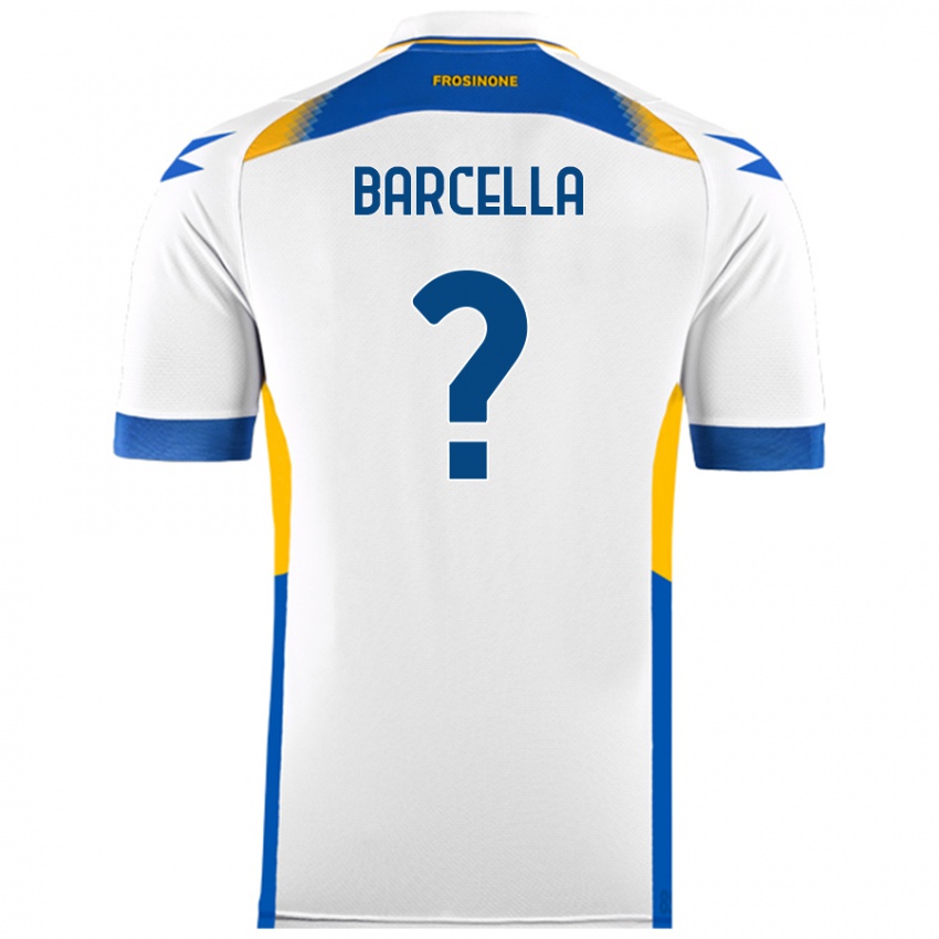 Kinderen Kevin Barcella #0 Wit Uitshirt Uittenue 2024/25 T-Shirt