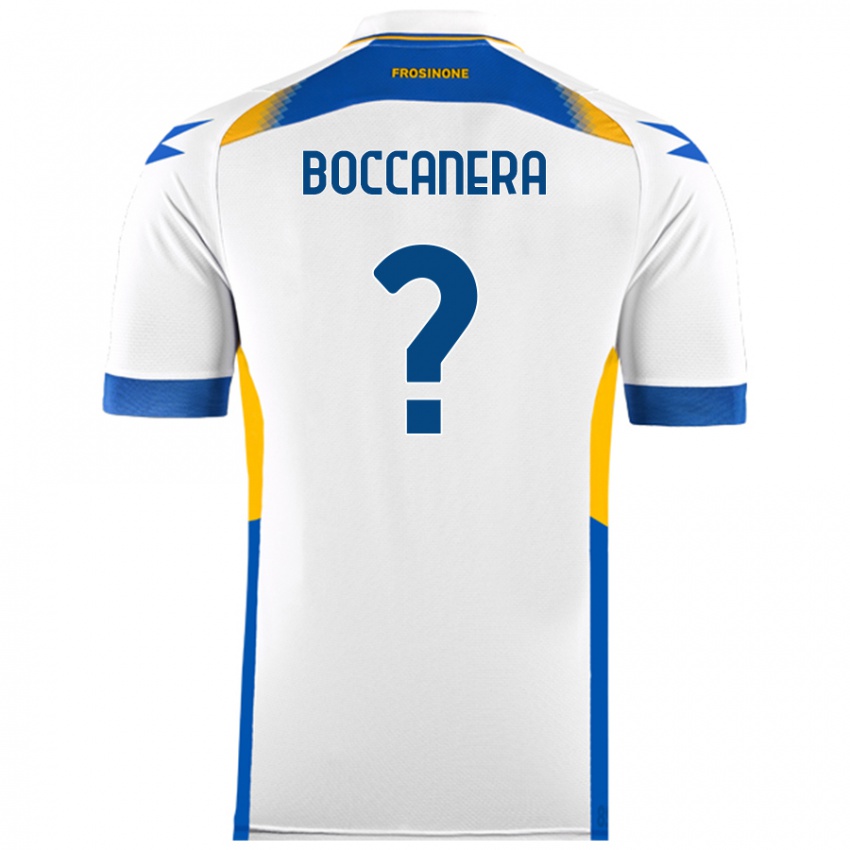 Kinderen Alessio Boccanera #0 Wit Uitshirt Uittenue 2024/25 T-Shirt