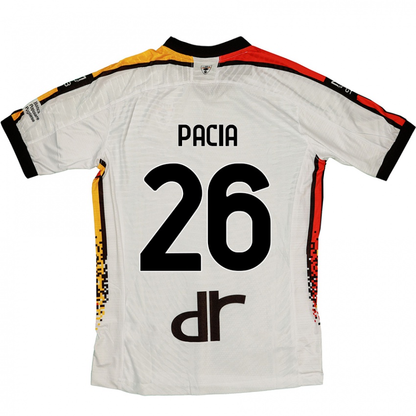 Kinderen Fabiano Pacia #26 Wit Zwart Uitshirt Uittenue 2024/25 T-Shirt