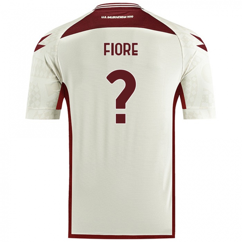 Kinderen Andrea Fiore #0 Crèmekleur Uitshirt Uittenue 2024/25 T-Shirt