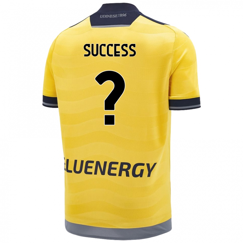 Kinderen Isaac Success #0 Goud Uitshirt Uittenue 2024/25 T-Shirt