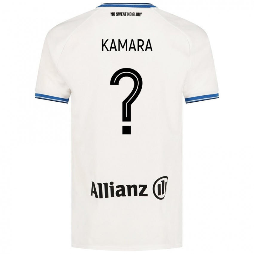 Kinderen Al-Hassan Kamara #0 Wit Uitshirt Uittenue 2024/25 T-Shirt