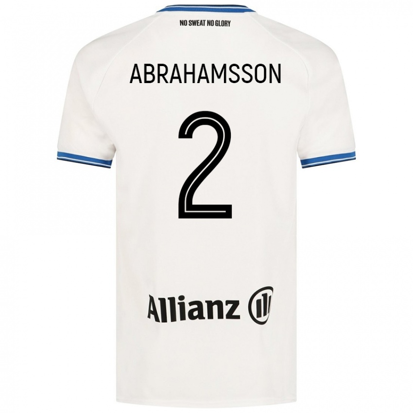 Kinderen Sejde Abrahamsson #2 Wit Uitshirt Uittenue 2024/25 T-Shirt