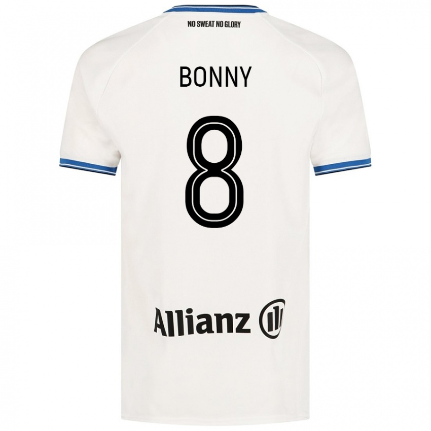 Kinderen Chionne Bonny #8 Wit Uitshirt Uittenue 2024/25 T-Shirt