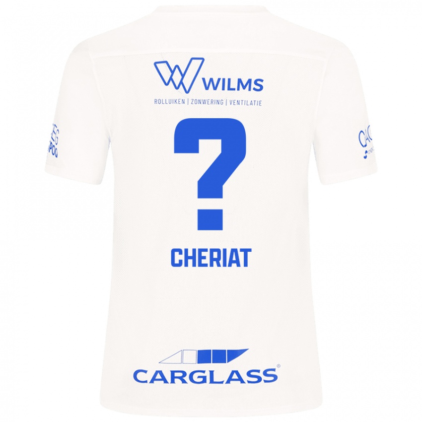 Kinderen Rayan Cheriat #0 Wit Uitshirt Uittenue 2024/25 T-Shirt