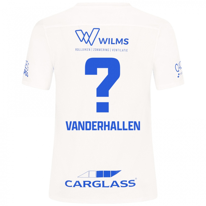 Kinderen Yari Vanderhallen #0 Wit Uitshirt Uittenue 2024/25 T-Shirt