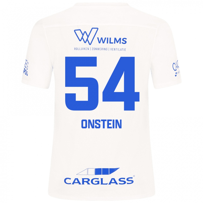 Kinderen Juwensley Onstein #54 Wit Uitshirt Uittenue 2024/25 T-Shirt