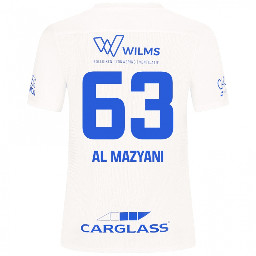 Kinderen Faissal Al Mazyani #63 Wit Uitshirt Uittenue 2024/25 T-Shirt