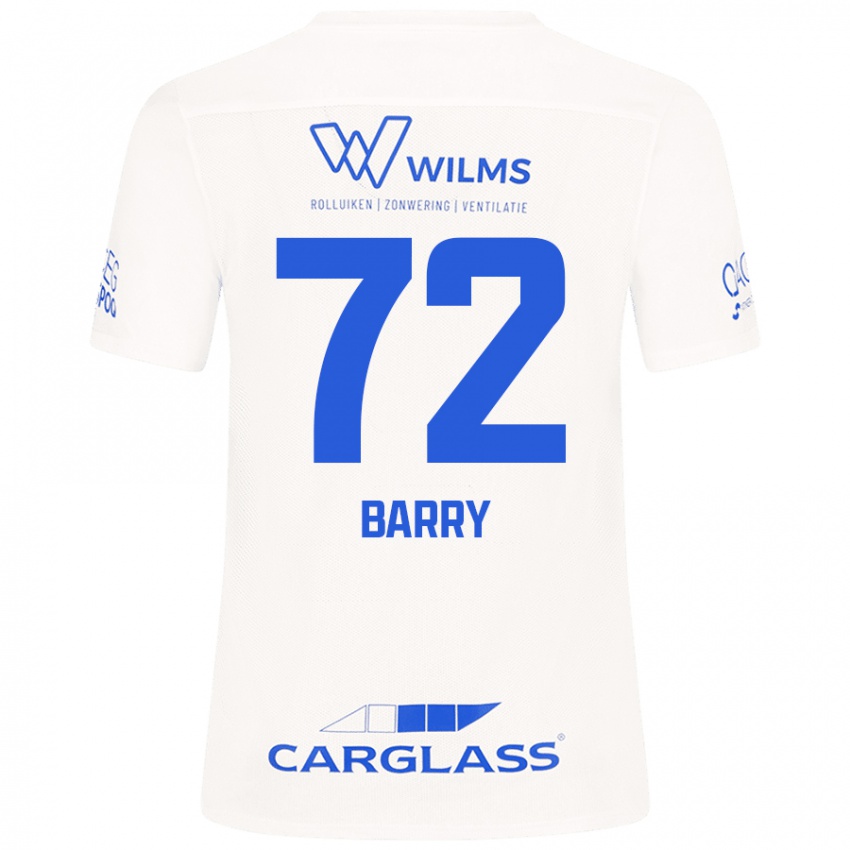 Kinderen Alpha Barry #72 Wit Uitshirt Uittenue 2024/25 T-Shirt