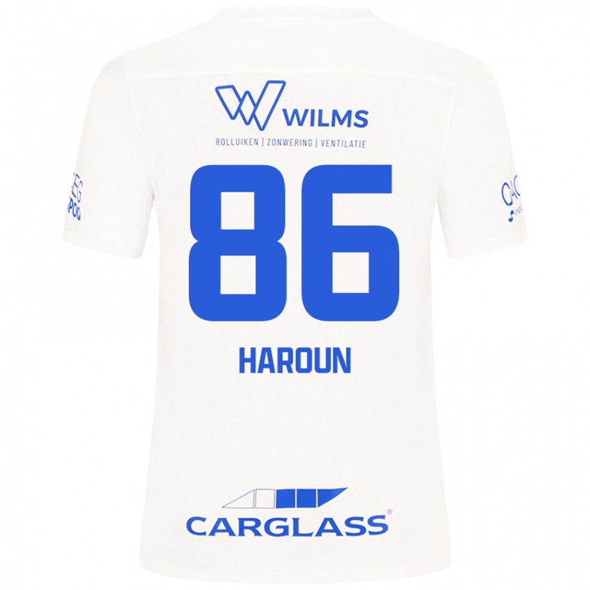 Kinderen Kenan Haroun #86 Wit Uitshirt Uittenue 2024/25 T-Shirt