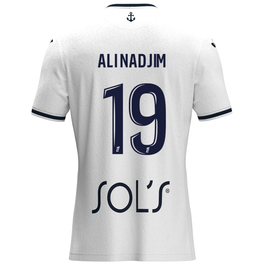 Kinderen Nadjma Ali Nadjim #19 Wit Donkerblauw Uitshirt Uittenue 2024/25 T-Shirt