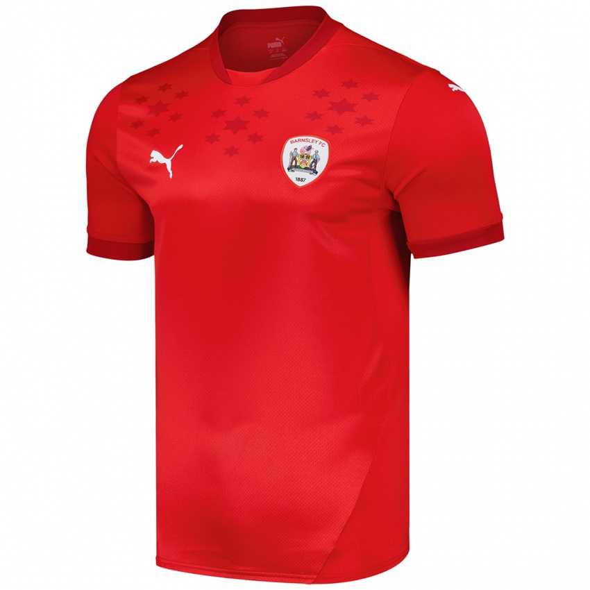 Heren Gabriel Slonina #1 Rood Thuisshirt Thuistenue 2024/25 T-Shirt