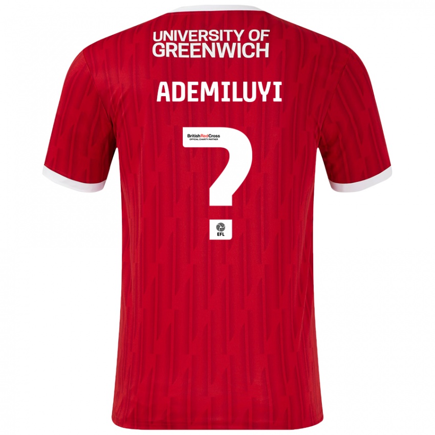 Heren Princess Ademiluyi #0 Rood Wit Thuisshirt Thuistenue 2024/25 T-Shirt