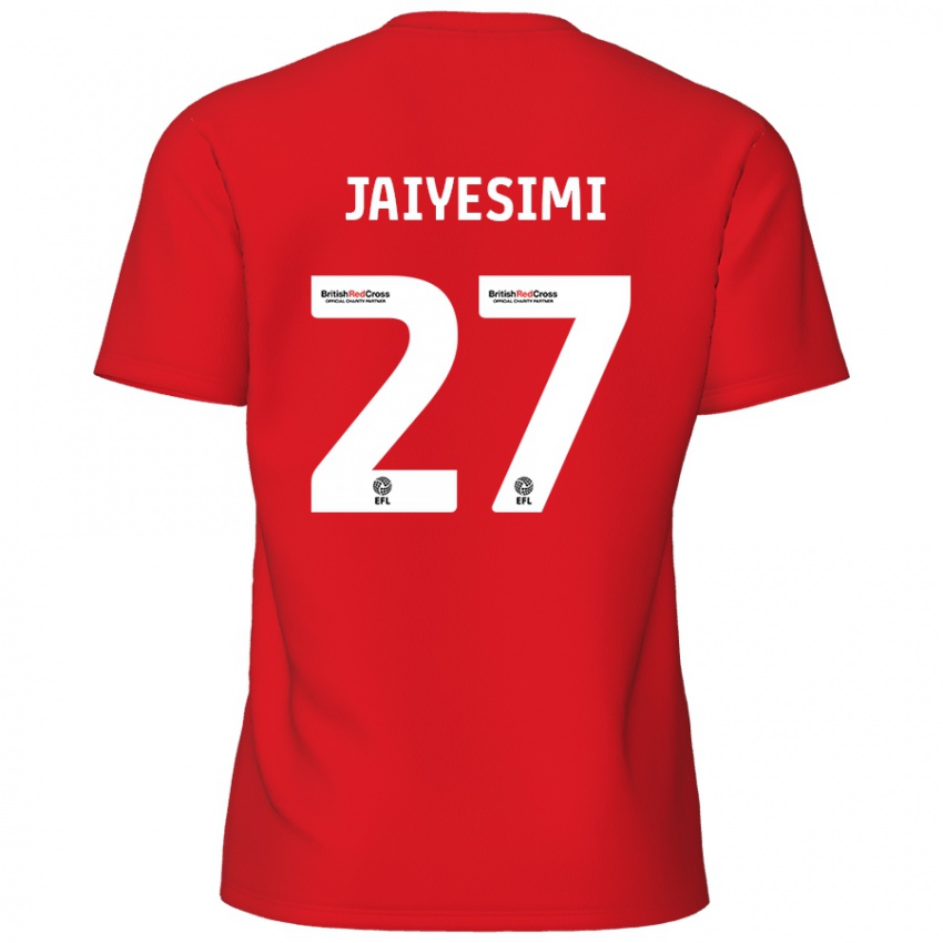 Heren Diallang Jaiyesimi #27 Rood Thuisshirt Thuistenue 2024/25 T-Shirt