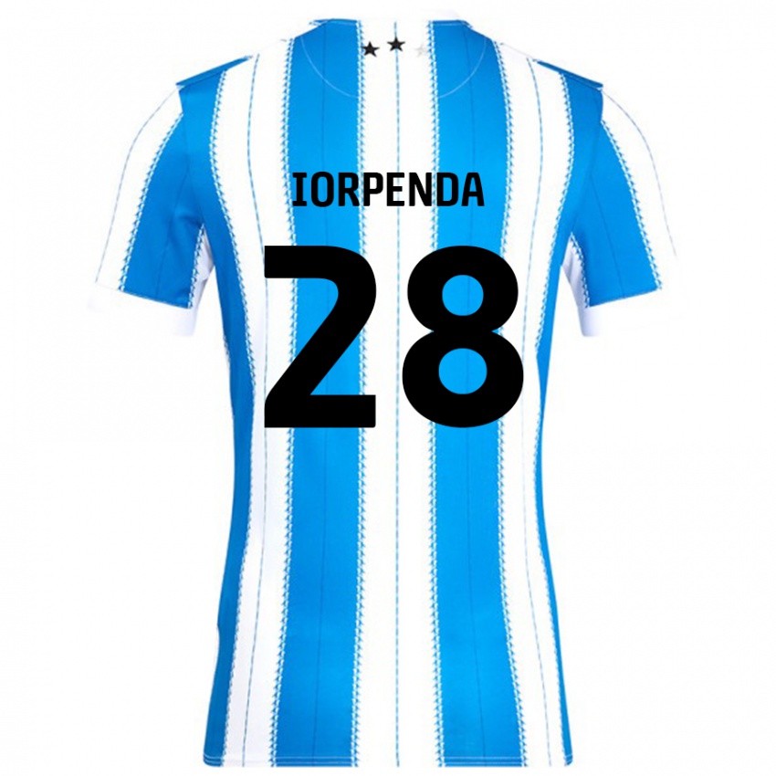 Heren Tom Iorpenda #28 Blauw Wit Thuisshirt Thuistenue 2024/25 T-Shirt