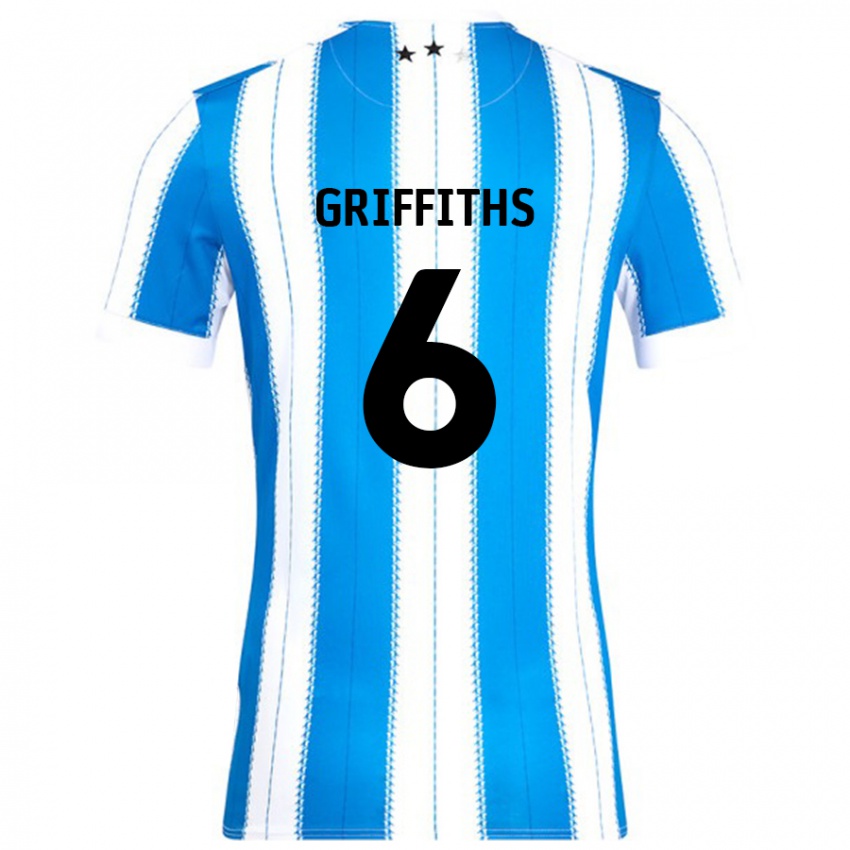 Heren Lauren Griffiths #6 Blauw Wit Thuisshirt Thuistenue 2024/25 T-Shirt