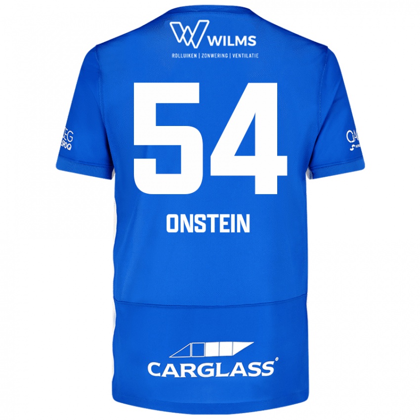 Heren Juwensley Onstein #54 Blauw Thuisshirt Thuistenue 2024/25 T-Shirt