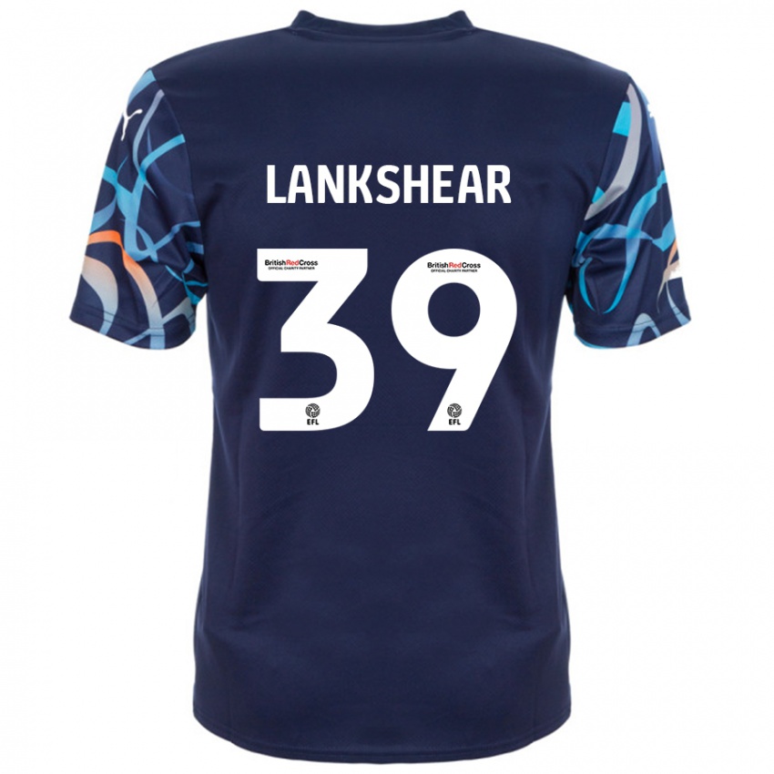 Heren Alex Lankshear #39 Marineblauw Uitshirt Uittenue 2024/25 T-Shirt