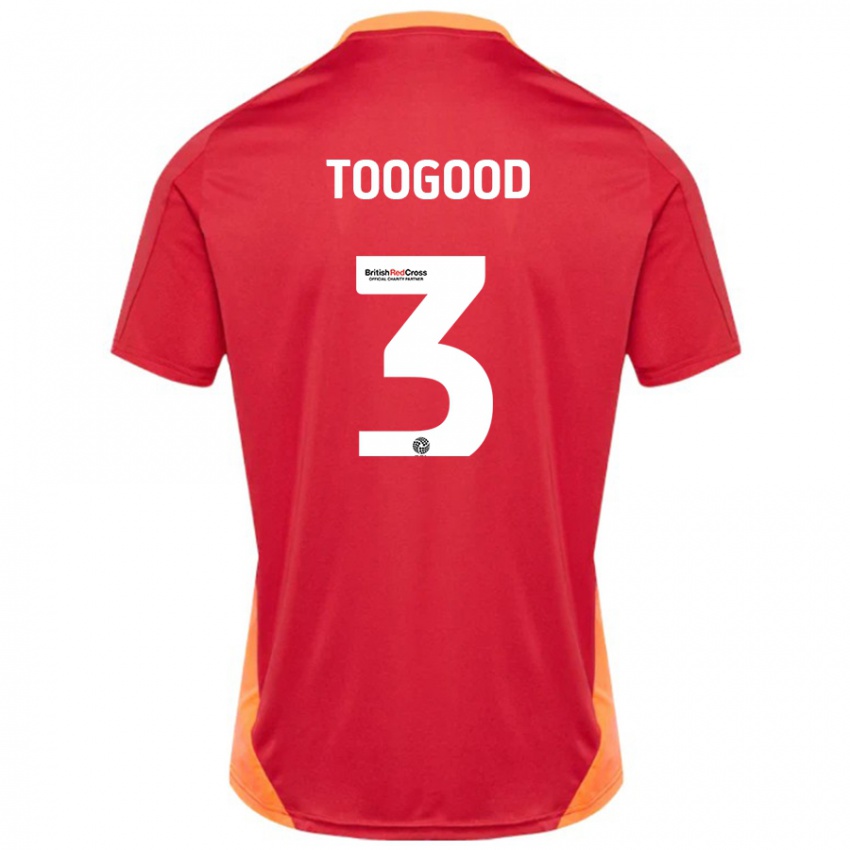 Heren Emily Toogood #3 Blauw Gebroken Wit Uitshirt Uittenue 2024/25 T-Shirt