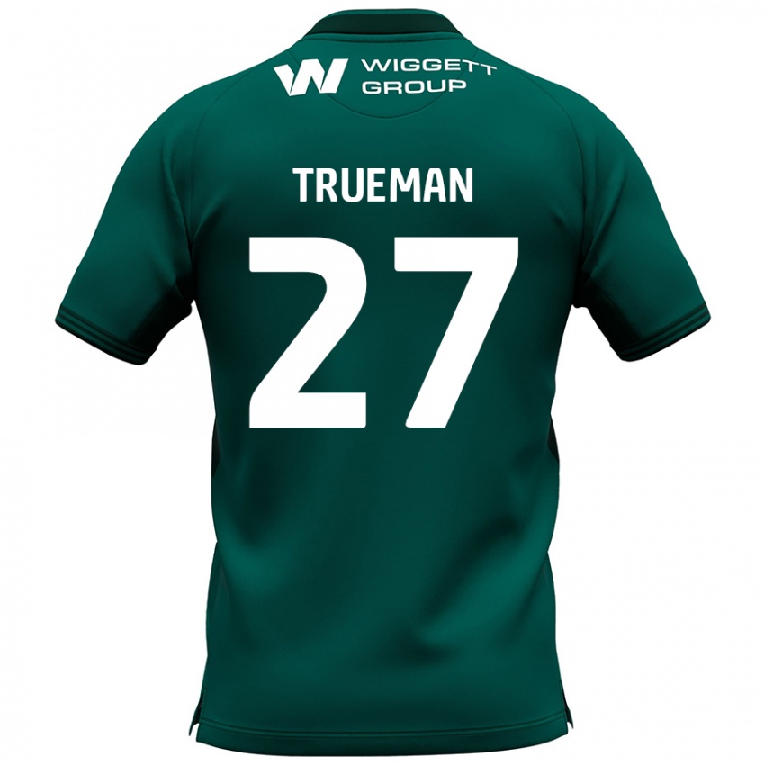 Heren Connal Trueman #27 Groen Uitshirt Uittenue 2024/25 T-Shirt