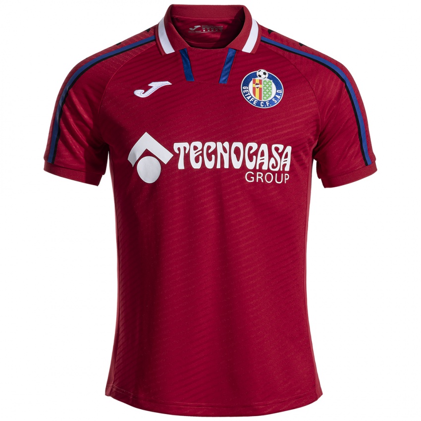 Heren Djordjije Medenica #0 Donkerrood Uitshirt Uittenue 2024/25 T-Shirt