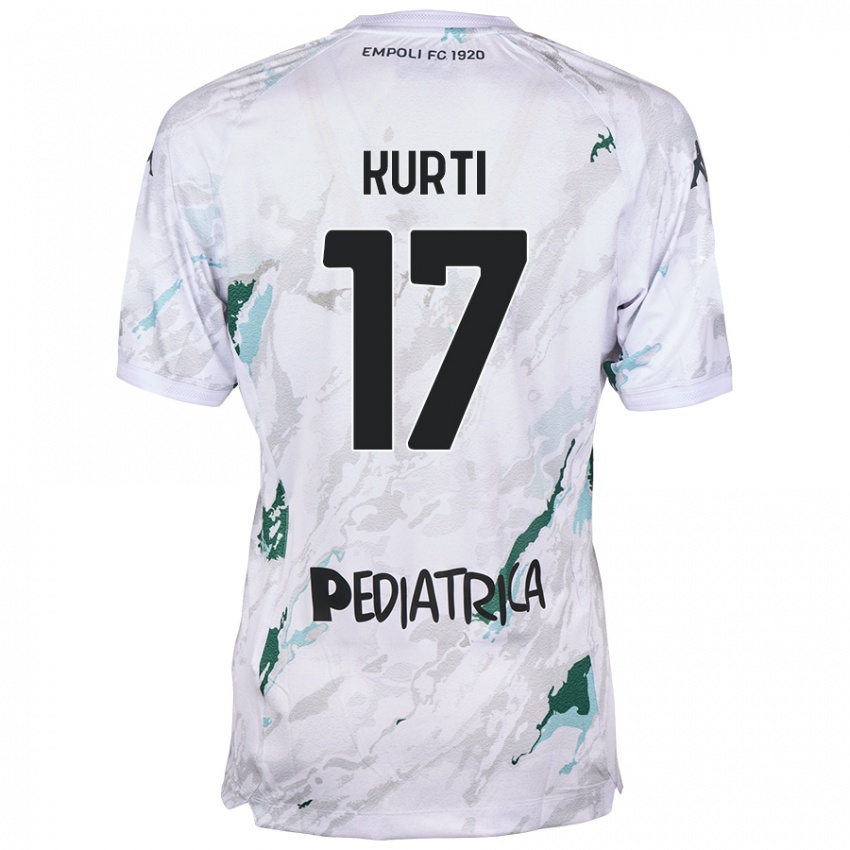 Heren Adi Kurti #17 Grijs Uitshirt Uittenue 2024/25 T-Shirt