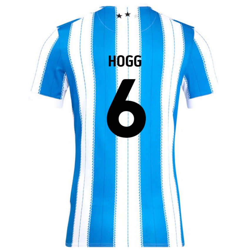 Dames Jonathan Hogg #6 Blauw Wit Thuisshirt Thuistenue 2024/25 T-Shirt