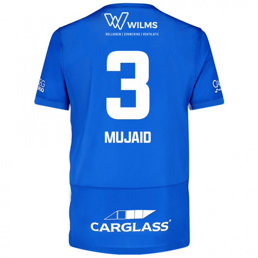 Dames Mujaid Sadick #3 Blauw Thuisshirt Thuistenue 2024/25 T-Shirt