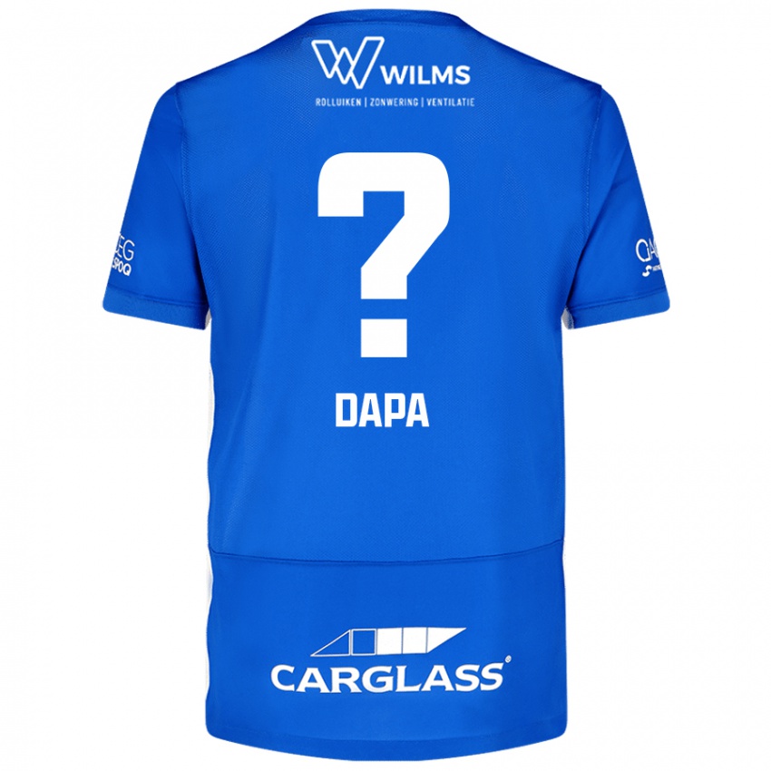 Dames Melvyn Dapa #0 Blauw Thuisshirt Thuistenue 2024/25 T-Shirt