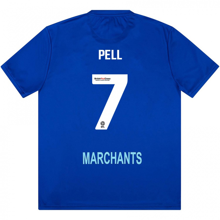 Dames Harry Pell #7 Groen Uitshirt Uittenue 2024/25 T-Shirt