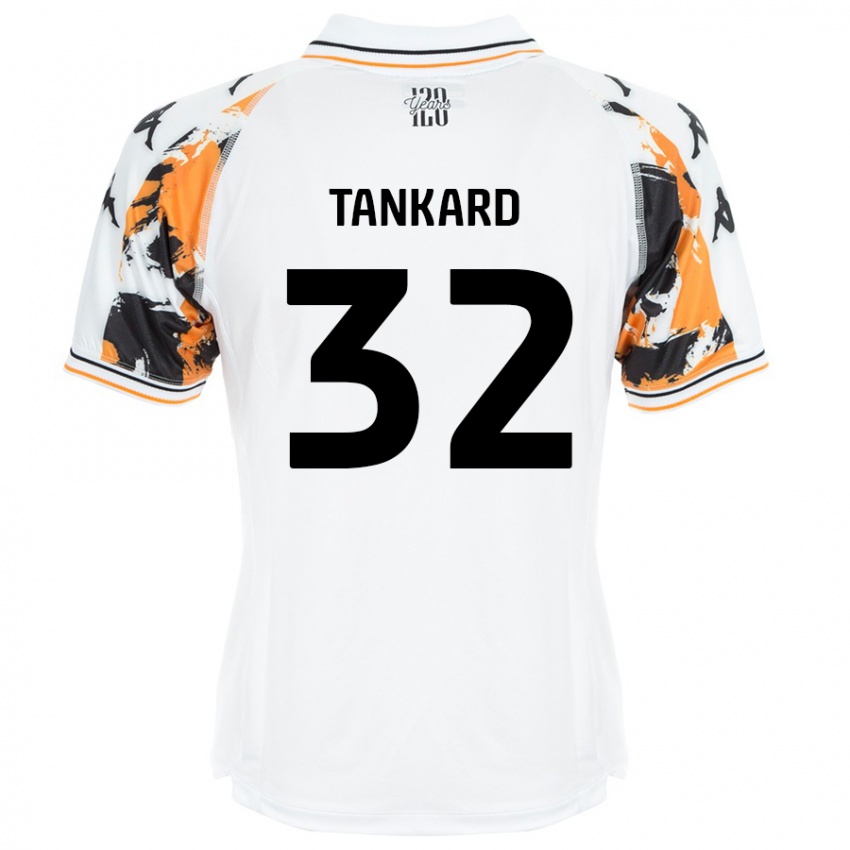 Dames Lily Tankard #32 Wit Uitshirt Uittenue 2024/25 T-Shirt