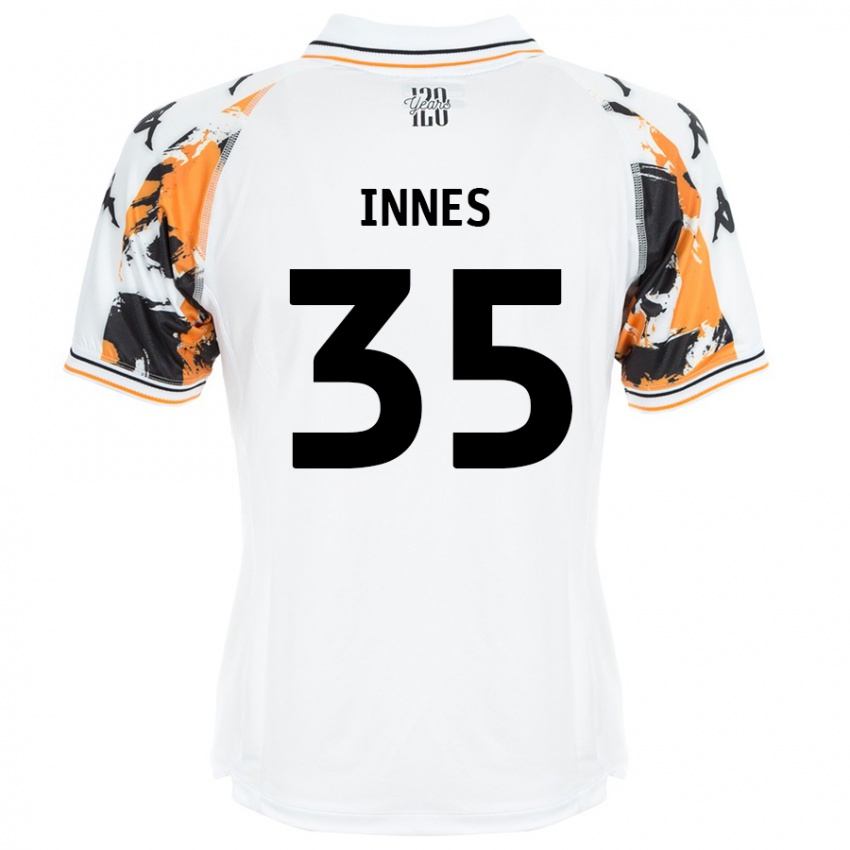 Dames Emma Innes #35 Wit Uitshirt Uittenue 2024/25 T-Shirt