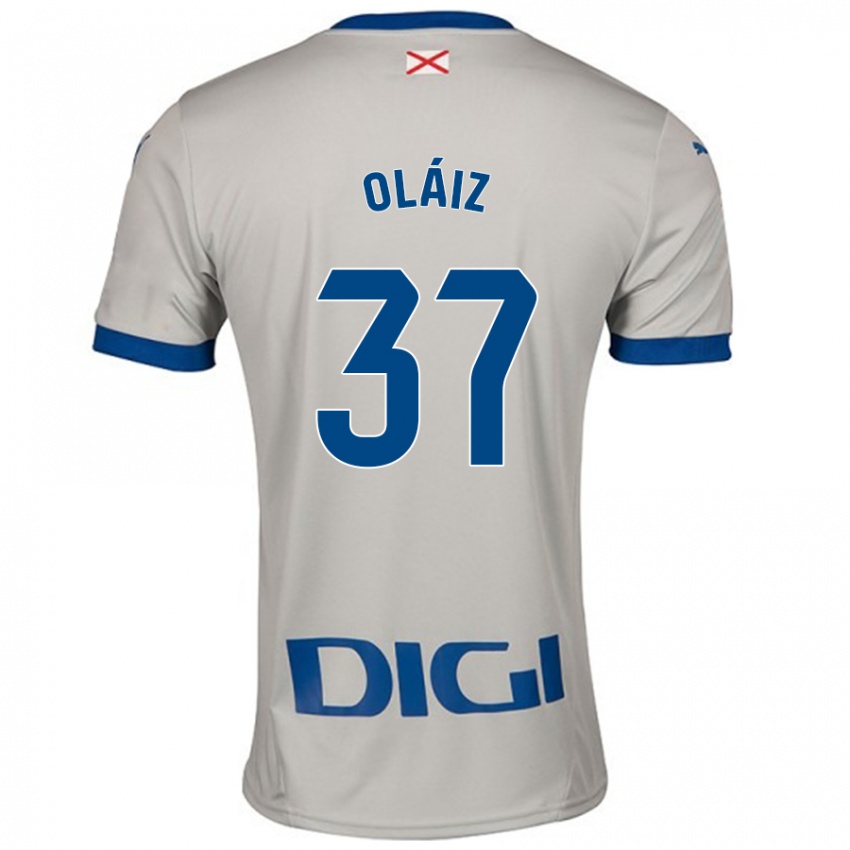 Dames Xanet Oláiz #37 Lichtgrijs Uitshirt Uittenue 2024/25 T-Shirt